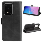 Per Galaxy S11 Plus Custodia in pelle a vibrazione orizzontale con fibbia magnetica a doppio lato con supporto, slot per carte e portafoglio, For Galaxy S20 Ultra