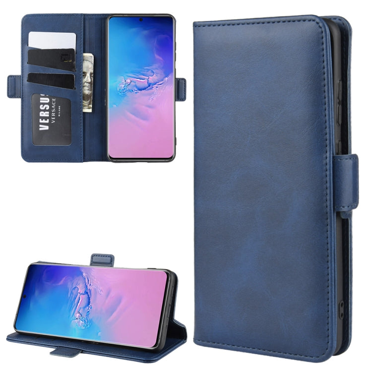 Per Galaxy S11 Plus Custodia in pelle a vibrazione orizzontale con fibbia magnetica a doppio lato con supporto, slot per carte e portafoglio, For Galaxy S20 Ultra