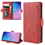 Per Galaxy S11 Plus Custodia in pelle a vibrazione orizzontale con fibbia magnetica a doppio lato con supporto, slot per carte e portafoglio, For Galaxy S20 Ultra