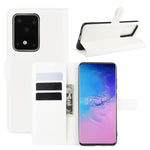 Per Galaxy S11 Plus Litchi Texture Custodia protettiva a vibrazione orizzontale con supporto e slot per carte e portafoglio, For Galaxy S20 Ultra