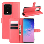 Per Galaxy S11 Plus Litchi Texture Custodia protettiva a vibrazione orizzontale con supporto e slot per carte e portafoglio, For Galaxy S20 Ultra