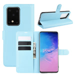 Per Galaxy S11 Plus Litchi Texture Custodia protettiva a vibrazione orizzontale con supporto e slot per carte e portafoglio, For Galaxy S20 Ultra