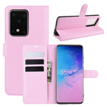Per Galaxy S11 Plus Litchi Texture Custodia protettiva a vibrazione orizzontale con supporto e slot per carte e portafoglio, For Galaxy S20 Ultra