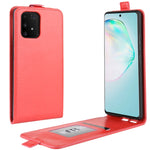 Per Galaxy A91 / M80s / S10 Lite R64 Texture Custodia protettiva in pelle a vibrazione verticale singola con slot per schede e cornice per foto, For Galaxy A91