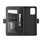 Per Galaxy A91 / M80s / S10 Lite Custodia in pelle a vibrazione orizzontale con fibbia magnetica a doppio lato con supporto e slot per schede e portafoglio
