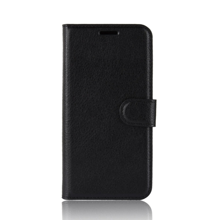 Per Galaxy A91 / M80s / S10 Lite Custodia protettiva a vibrazione orizzontale con texture Litchi con supporto e slot per schede e portafoglio, For Galaxy A91