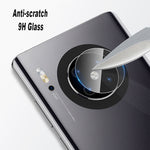 2 PZ mocolo 0.15mm 9H 2.5D Bordo Tondo Obiettivo Fotocamera Posteriore Pellicola In Vetro Temperato, For Huawei Mate 30, For Huawei Mate 30 Pro