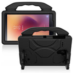 Guscio protettivo con manicotto anticaduta in EVA FlatBrain con staffa per il pollice, For Samsung Galaxy Tab A 8.0 2019 / T290, For Galaxy Tab A 8.0 2017, For Galaxy Tab A 8.0  T387, For Galaxy Tab A 8.0 2019 / T290