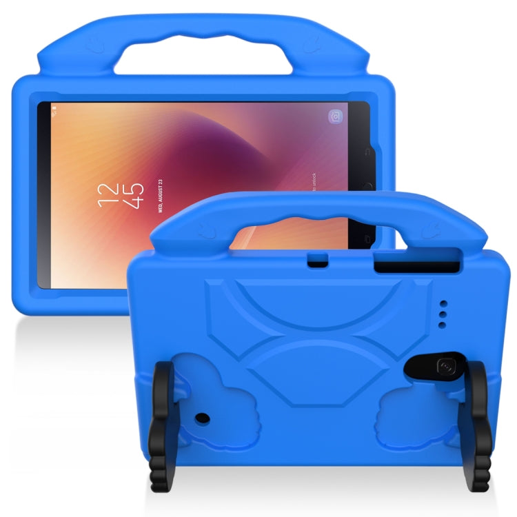 Guscio protettivo con manicotto anticaduta in EVA FlatBrain con staffa per il pollice, For Samsung Galaxy Tab A 8.0 2019 / T290, For Galaxy Tab A 8.0 2017, For Galaxy Tab A 8.0  T387, For Galaxy Tab A 8.0 2019 / T290