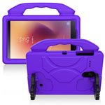 Guscio protettivo con manicotto anticaduta in EVA FlatBrain con staffa per il pollice, For Samsung Galaxy Tab A 8.0 2019 / T290, For Galaxy Tab A 8.0 2017, For Galaxy Tab A 8.0  T387, For Galaxy Tab A 8.0 2019 / T290