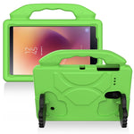 Guscio protettivo con manicotto anticaduta in EVA FlatBrain con staffa per il pollice, For Samsung Galaxy Tab A 8.0 2019 / T290, For Galaxy Tab A 8.0 2017, For Galaxy Tab A 8.0  T387, For Galaxy Tab A 8.0 2019 / T290
