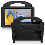 Guscio protettivo con manicotto anticaduta in EVA FlatBrain con staffa per il pollice, For Samsung Galaxy Tab A 8.0 2019 / T290, For Galaxy Tab A 8.0 2017, For Galaxy Tab A 8.0  T387, For Galaxy Tab A 8.0 2019 / T290