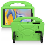 Guscio protettivo con manicotto anticaduta in EVA FlatBrain con staffa per il pollice, For Samsung Galaxy Tab A 8.0 2019 / T290, For Galaxy Tab A 8.0 2017, For Galaxy Tab A 8.0  T387, For Galaxy Tab A 8.0 2019 / T290