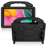 Guscio protettivo con manicotto anticaduta in EVA FlatBrain con staffa per il pollice, For Samsung Galaxy Tab A 8.0 2019 / T290, For Galaxy Tab A 8.0 2017, For Galaxy Tab A 8.0  T387, For Galaxy Tab A 8.0 2019 / T290