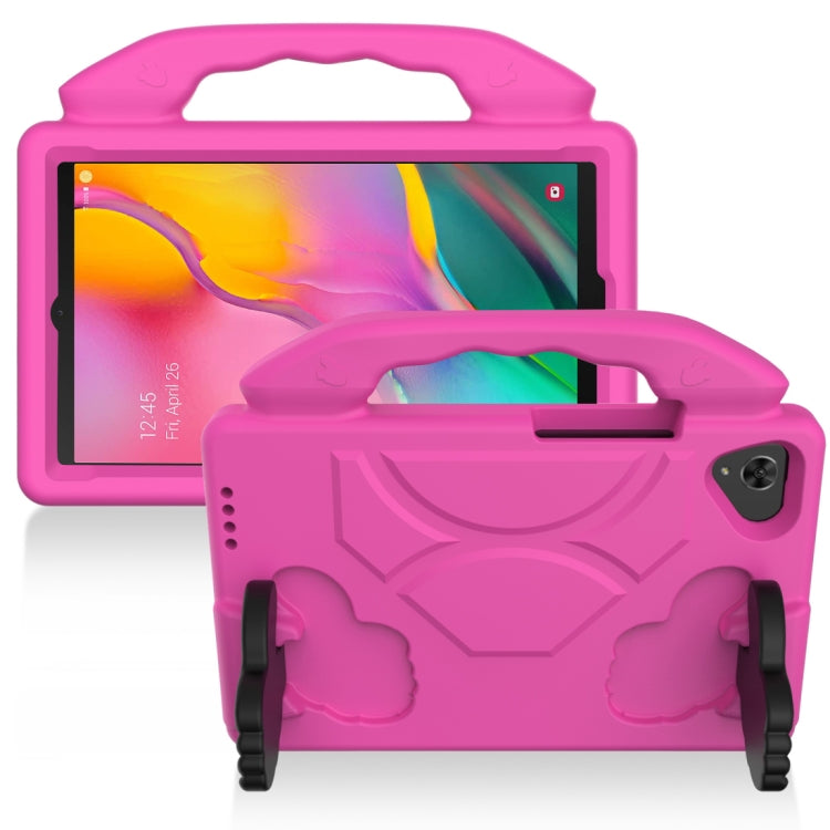Guscio protettivo con manicotto anticaduta in EVA FlatBrain con staffa per il pollice, For Samsung Galaxy Tab A 8.0 2019 / T290, For Galaxy Tab A 8.0 2017, For Galaxy Tab A 8.0  T387, For Galaxy Tab A 8.0 2019 / T290