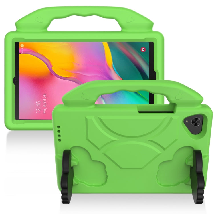 Guscio protettivo con manicotto anticaduta in EVA FlatBrain con staffa per il pollice, For Samsung Galaxy Tab A 8.0 2019 / T290, For Galaxy Tab A 8.0 2017, For Galaxy Tab A 8.0  T387, For Galaxy Tab A 8.0 2019 / T290