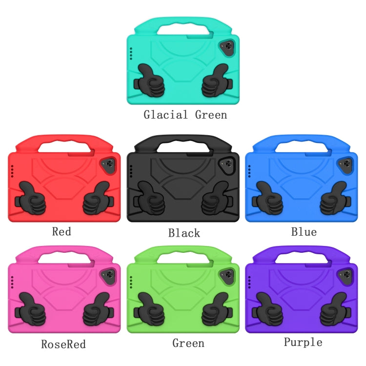 Guscio protettivo con manicotto anticaduta in EVA FlatBrain con staffa per il pollice, For Samsung Galaxy Tab A 8.0 2019 / T290, For Galaxy Tab A 8.0 2017, For Galaxy Tab A 8.0  T387, For Galaxy Tab A 8.0 2019 / T290