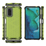 Per Galaxy S11E Custodia antiurto per PC a nido d'ape + TPU, For Galaxy S20