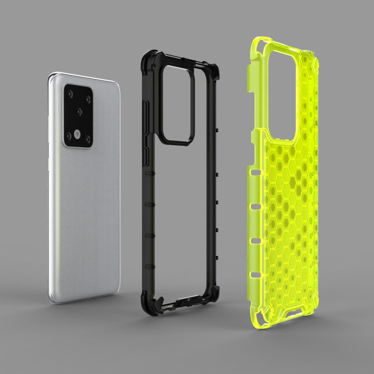 Per Huawei P40 Custodia antiurto per PC + TPU a nido d'ape