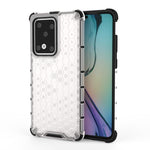 Per Huawei P40 Custodia antiurto per PC + TPU a nido d'ape