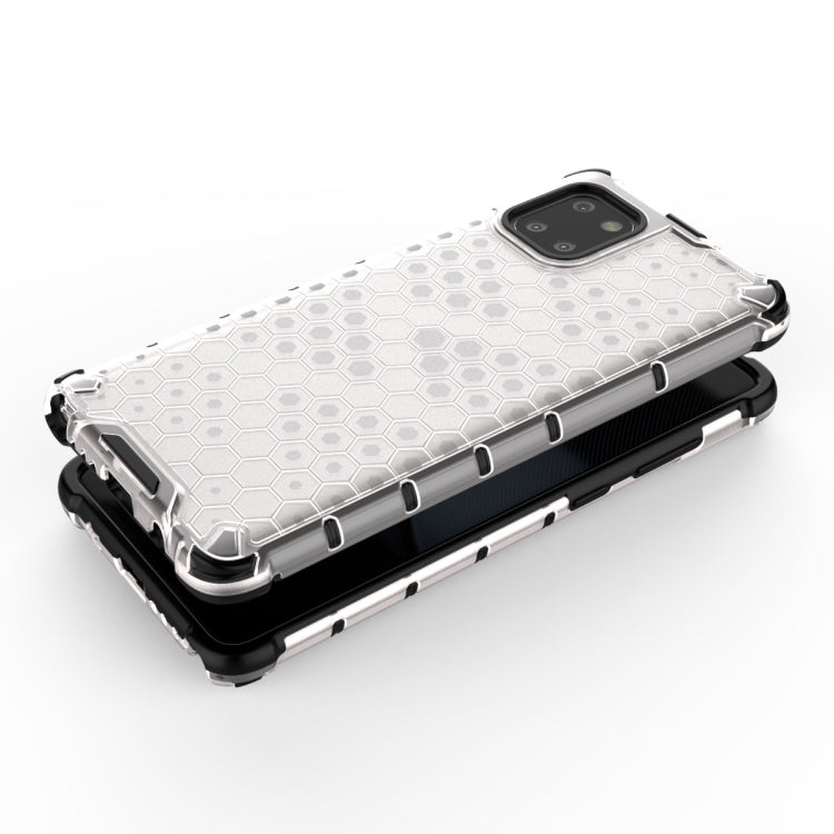 Per Galaxy Note10 Lite Custodia PC + TPU antiurto a nido d'ape, For Galaxy Note10 Lite