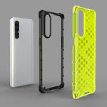 Per OPPO Reno3pro Custodia antiurto per PC a nido d'ape + TPU, For OPPO Reno 3 Pro