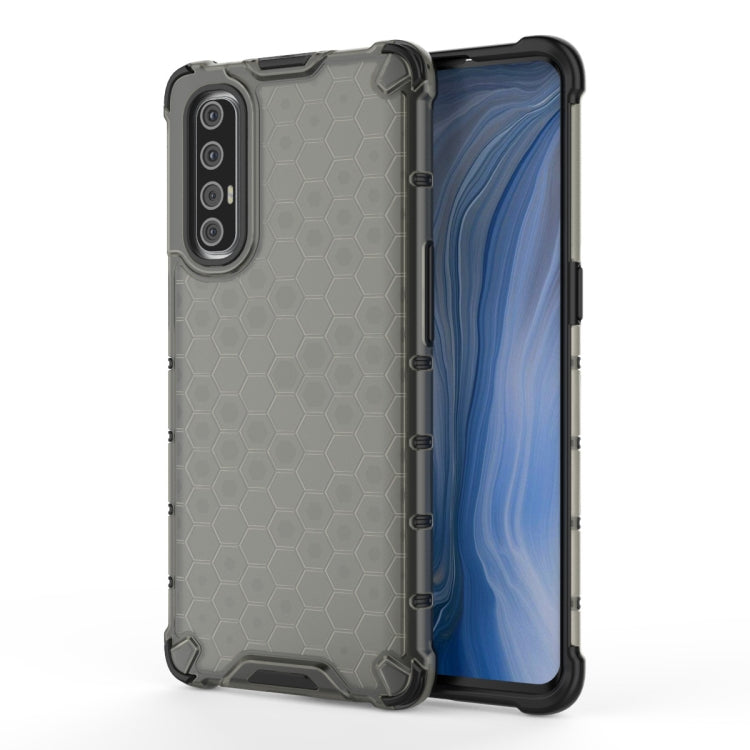 Per OPPO Reno3pro Custodia antiurto per PC a nido d'ape + TPU, For OPPO Reno 3 Pro