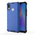 Per Huawei Nova 3i Custodia antiurto a nido d'ape per PC + TPU