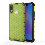 Per Huawei Nova 3i Custodia antiurto a nido d'ape per PC + TPU