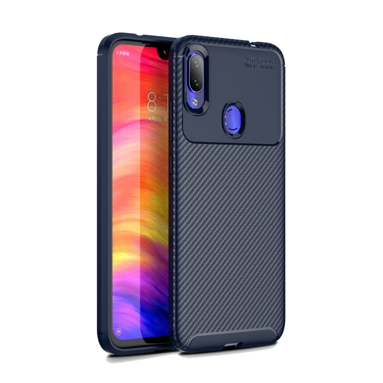 Per custodia in TPU antiurto con trama in fibra di carbonio OPPO A8, For OPPO A8