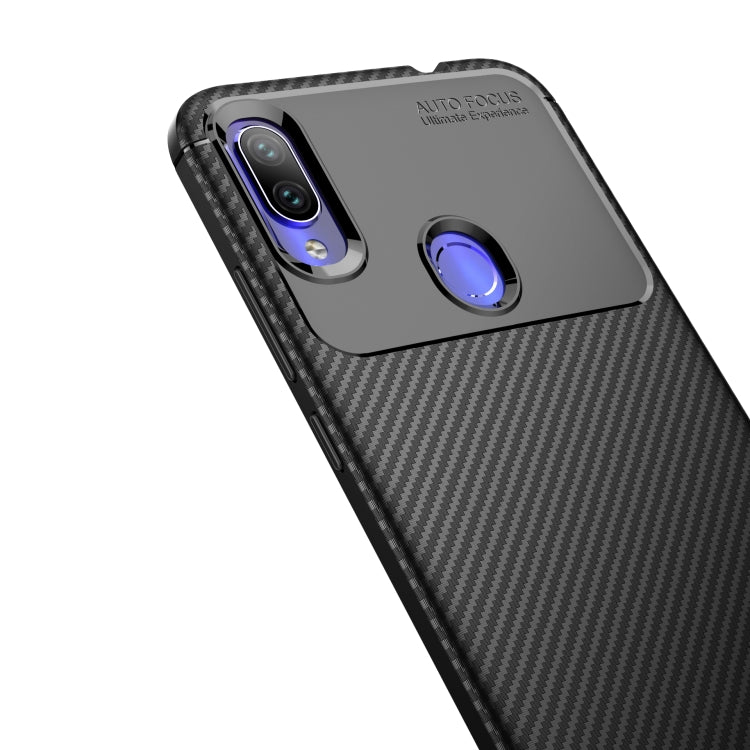 Per custodia in TPU antiurto con trama in fibra di carbonio OPPO A8, For OPPO A8