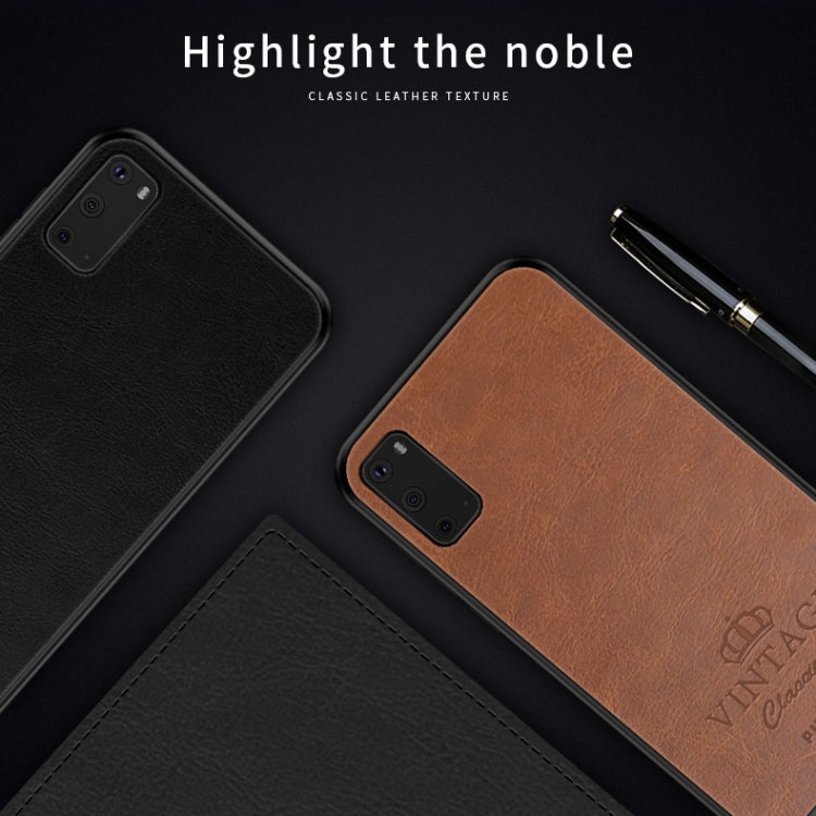PINWUYO Pin Rui Series Pelle classica, PC + TPU + PU Guscio protettivo all-inclusive impermeabile e anti-caduta, For Galaxy S20, For Galaxy S20+
