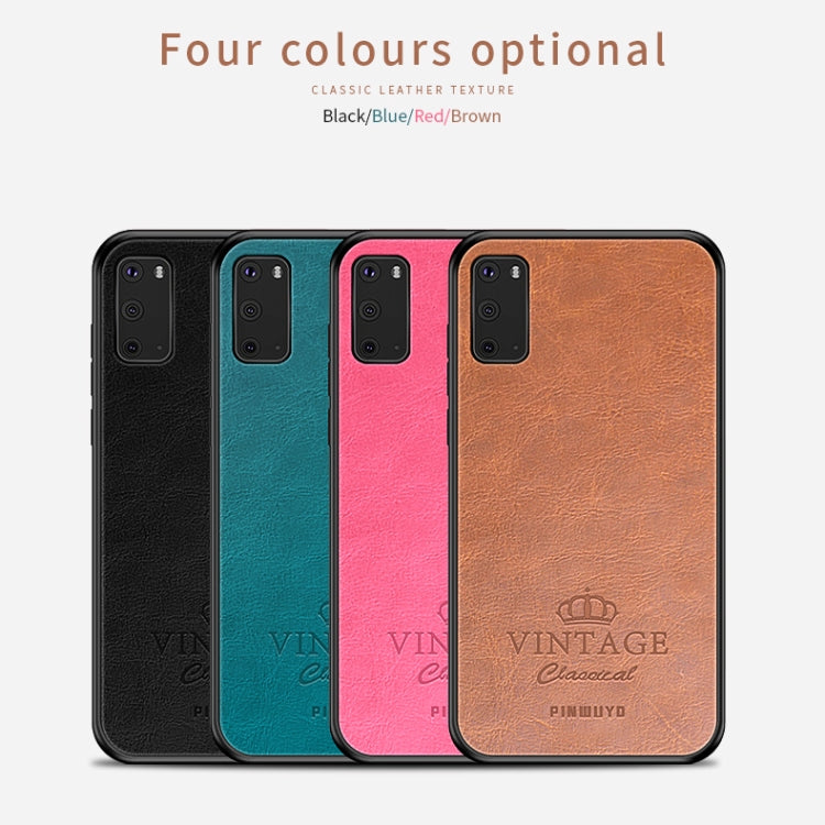 PINWUYO Pin Rui Series Pelle classica, PC + TPU + PU Guscio protettivo all-inclusive impermeabile e anti-caduta, For Galaxy S20, For Galaxy S20+