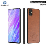 PINWUYO Pin Rui Series Pelle classica, PC + TPU + PU Guscio protettivo all-inclusive impermeabile e anti-caduta, For Galaxy S20, For Galaxy S20+