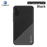 PINWUYO Rong Series Custodia protettiva antiurto per PC + TPU + tessuto in fibra chimica, For Galaxy S20, For Galaxy S20+, For Google Pixel4, For Google Pixel4 XL
