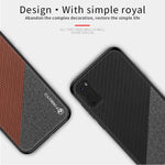 PINWUYO Rong Series Custodia protettiva antiurto per PC + TPU + tessuto in fibra chimica, For Galaxy S20, For Galaxy S20+, For Google Pixel4, For Google Pixel4 XL