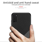 PINWUYO Rong Series Custodia protettiva antiurto per PC + TPU + tessuto in fibra chimica, For Galaxy S20, For Galaxy S20+, For Google Pixel4, For Google Pixel4 XL