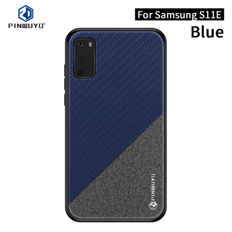 PINWUYO Rong Series Custodia protettiva antiurto per PC + TPU + tessuto in fibra chimica, For Galaxy S20, For Galaxy S20+, For Google Pixel4, For Google Pixel4 XL