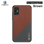 PINWUYO Rong Series Custodia protettiva antiurto per PC + TPU + tessuto in fibra chimica, For Galaxy S20, For Galaxy S20+, For Google Pixel4, For Google Pixel4 XL