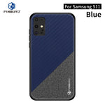 PINWUYO Rong Series Custodia protettiva antiurto per PC + TPU + tessuto in fibra chimica, For Galaxy S20, For Galaxy S20+, For Google Pixel4, For Google Pixel4 XL