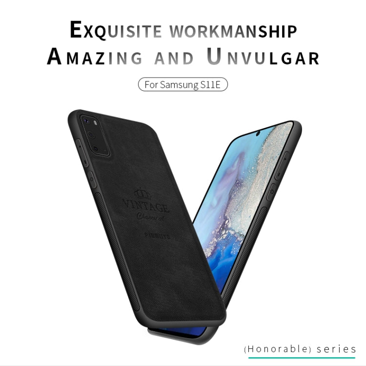 PINWUYO Zun Series PC + TPU + Skin Guscio protettivo all-inclusive impermeabile e anti-caduta, For Galaxy S20, For Galaxy S20+, For Galaxy S11e / S20