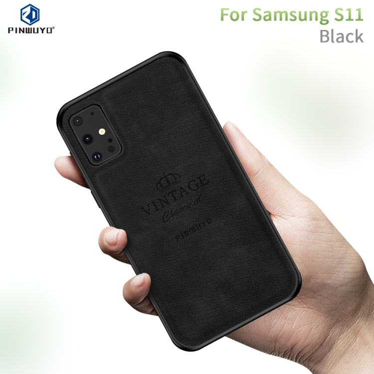 PINWUYO Zun Series PC + TPU + Skin Guscio protettivo all-inclusive impermeabile e anti-caduta, For Galaxy S20, For Galaxy S20+, For Galaxy S11e / S20