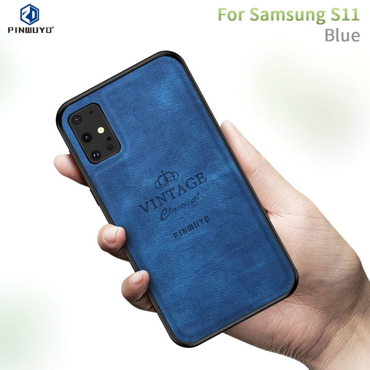 PINWUYO Zun Series PC + TPU + Skin Guscio protettivo all-inclusive impermeabile e anti-caduta, For Galaxy S20, For Galaxy S20+, For Galaxy S11e / S20