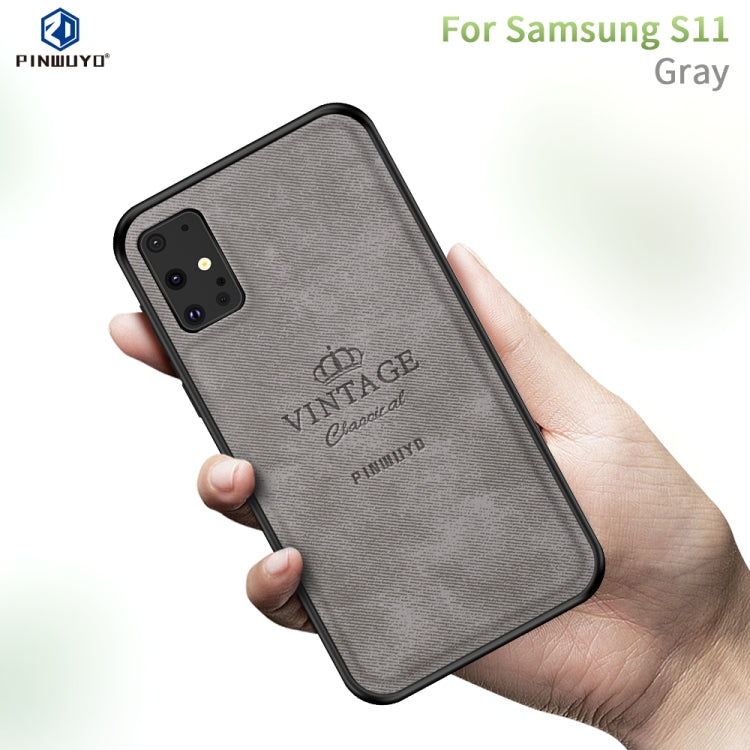 PINWUYO Zun Series PC + TPU + Skin Guscio protettivo all-inclusive impermeabile e anti-caduta, For Galaxy S20, For Galaxy S20+, For Galaxy S11e / S20