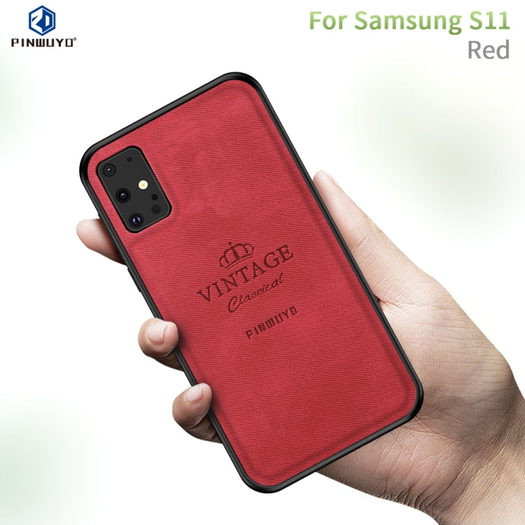 PINWUYO Zun Series PC + TPU + Skin Guscio protettivo all-inclusive impermeabile e anti-caduta, For Galaxy S20, For Galaxy S20+, For Galaxy S11e / S20