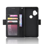 Custodia in pelle per Motorola One Hyper Wallet Style Skin Feel Calf Pattern con slot per schede separati e supporto e portafoglio e cornice per foto, For Motorola One Hyper
