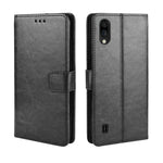 Per ZTE Blade A5 2020 Retro Crazy Horse Texture Custodia in pelle a vibrazione orizzontale con supporto e slot per schede e cornice per foto, For ZTE Blade A5 2020