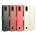 Per ZTE Blade A5 2020 Retro Crazy Horse Texture Custodia in pelle a vibrazione orizzontale con supporto e slot per schede e cornice per foto, For ZTE Blade A5 2020