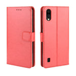 Per ZTE Blade A5 2020 Retro Crazy Horse Texture Custodia in pelle a vibrazione orizzontale con supporto e slot per schede e cornice per foto, For ZTE Blade A5 2020