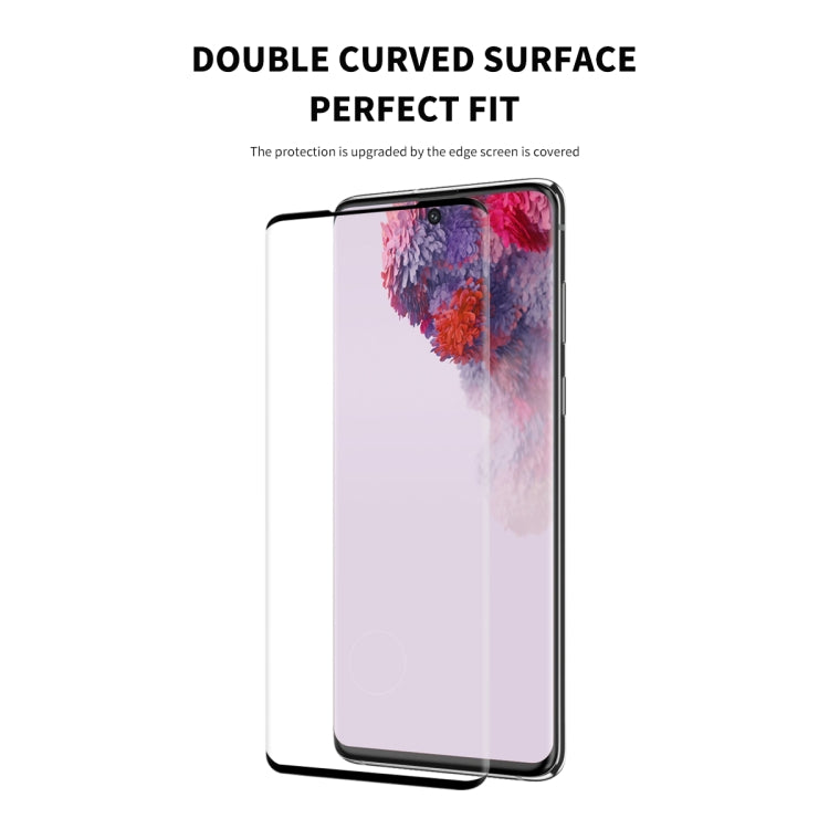ENKAY Hat-Prince 0,26 mm 9H 3D Pellicola in vetro temperato curvato a schermo intero antideflagrante, For Galaxy S20, For Galaxy S20+, For Galaxy S20 Ultra